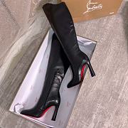 Christian Louboutin Eleonor Botta Black Boots 10cm - 2