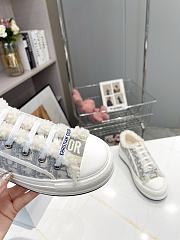 Dior Winter Grey Oblique Sneaker - 4