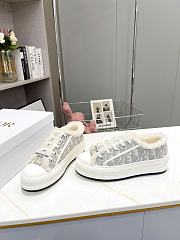 Dior Winter Grey Oblique Sneaker - 3