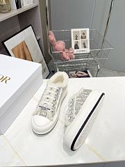 Dior Winter Grey Oblique Sneaker - 2