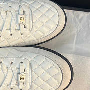 Chanel Calfskin & Suede Calfskin Sneakers White - 2