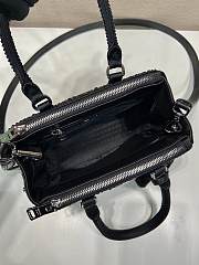 Prada Galleria Satin Mini Bag Crystals Black 20x14.5x9.5cm - 4