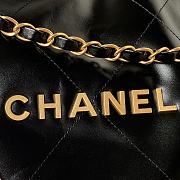 Chanel 22 Handbag Black 30x45x8cm - 2