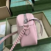 Gucci GG Marmont Small Shoulder Bag Light Pink 24x13x7cm - 6