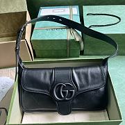 Gucci Aphrodite Small Shoulder Bag Black 27x14x5cm - 1