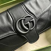 Gucci Aphrodite Small Shoulder Bag Black 27x14x5cm - 4