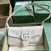 Gucci Aphrodite Small Shoulder Bag White 27x14x5cm - 2