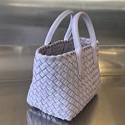 Bottega Veneta Mini Cabat Purple 20x15x12cm - 6