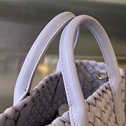 Bottega Veneta Mini Cabat Purple 20x15x12cm - 5