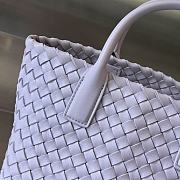 Bottega Veneta Mini Cabat Purple 20x15x12cm - 3