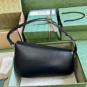 Gucci Horsebit 1955 Small Shoulder Bag Black 26.5cm - 5