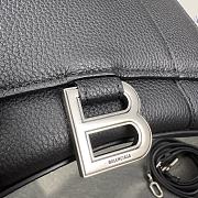 Balenciaga Hourglass Black Calfskin 19cm - 4