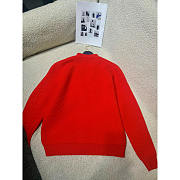 Louis Vuitton LV Wool Cardigan Red - 2