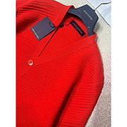 Louis Vuitton LV Wool Cardigan Red - 4