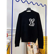 Louis Vuitton LV Wool Sweater Black - 1