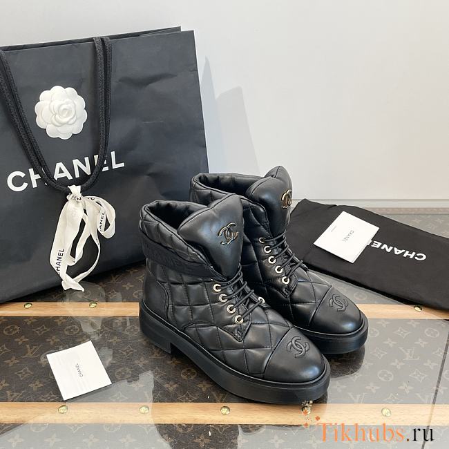 Chanel Black Boots 07 - 1