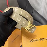 Louis Vuitton LV Iconic Grey Belt 3cm - 4
