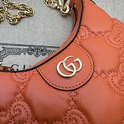 Gucci GG Matelasse Mini Bag Orange 21cm - 4