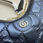 Gucci GG Matelasse Small Black Shoulder Bag 27x18x7cm - 3