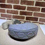 Gucci GG Matelasse Small Grey Shoulder Bag 27x18x7cm - 6