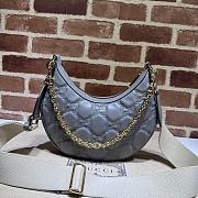 Gucci GG Matelasse Small Grey Shoulder Bag 27x18x7cm - 4