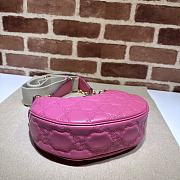 Gucci GG Matelasse Small Pink Shoulder Bag 27x18x7cm - 5