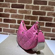 Gucci GG Matelasse Small Pink Shoulder Bag 27x18x7cm - 4