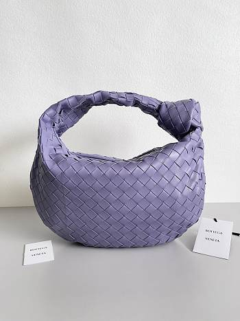 Bottega Veneta BV Jodie Bag In Purple Leather 36x21x13cm