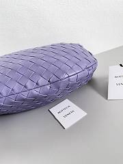 Bottega Veneta BV Jodie Bag In Purple Leather 36x21x13cm - 3