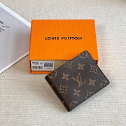 Louis Vuitton LV Marco Wallet Brown 11 x 9 x 2 cm  - 2