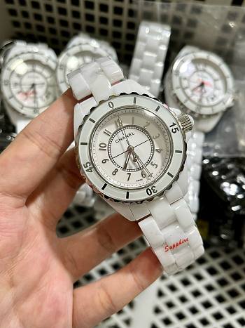 Chanel J12 White Watch 38mm