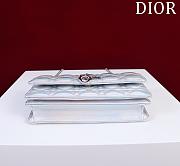 Dior Mini Miss Bag Cannage Silver 21 x 11.5 x 4.5 cm - 6