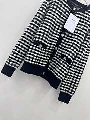 Chanel Black White Cardigan - 3