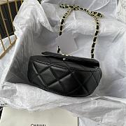 Chanel Bag Black Gold Bag 16x12x6cm - 6