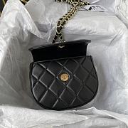Chanel Bag Black Gold Bag 16x12x6cm - 4