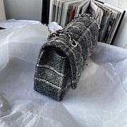 Chanel Classic Medium Flap Bag Tweed 25cm - 6