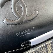 Chanel Classic Medium Flap Bag Tweed 25cm - 3