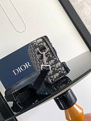 Dior Safari Messenger Bag Black Beige 22 x 15 x 6 Cm - 5