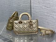 Dior Lady D-joy Bag Small Gold 22cm - 1