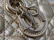 Dior Lady D-joy Bag Small Gold 22cm - 2