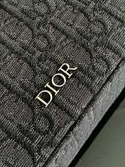 Dior Safari Messenger Bag Black 22 x 15 x 6 Cm - 2