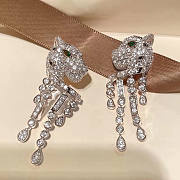 Cartier White Gold Earrings - 3