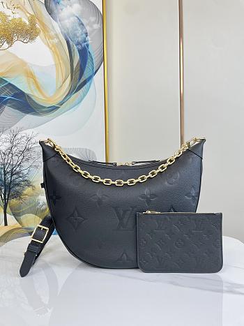 Louis Vuitton LV Loop Bag Hobo Black 38 x 26 x 10 cm