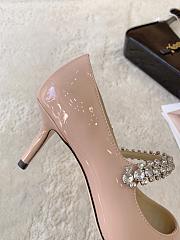 Jimmy Choo Bing Pump 65 Ballet Pink Patent Leather Pumps - 2