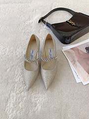 Jimmy Choo Bing Pump 65 Ballet Pearl  - 5