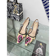 Dior J'Adior Slingback Pump Beige Multicolor 10cm - 4