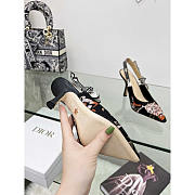 Dior J'Adior Slingback Pump Black Multicolor 10cm - 2