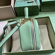 Gucci Blondie Top Handle Bag Green 17x15x9cm - 5
