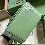 Gucci Blondie Top Handle Bag Green 17x15x9cm - 4