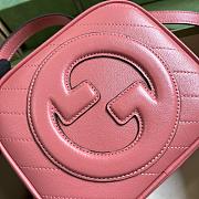 Gucci Blondie Top Handle Bag Pink 17x15x9cm - 5